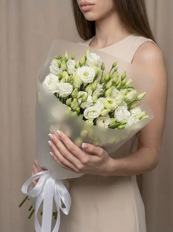 Букет из эустомы (M)