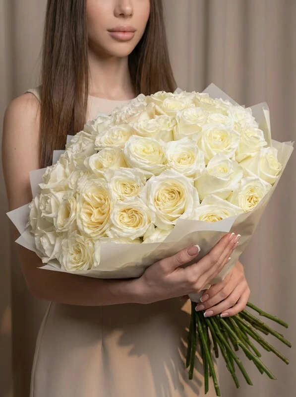 Роскошный букет из 51 розы Канделайт