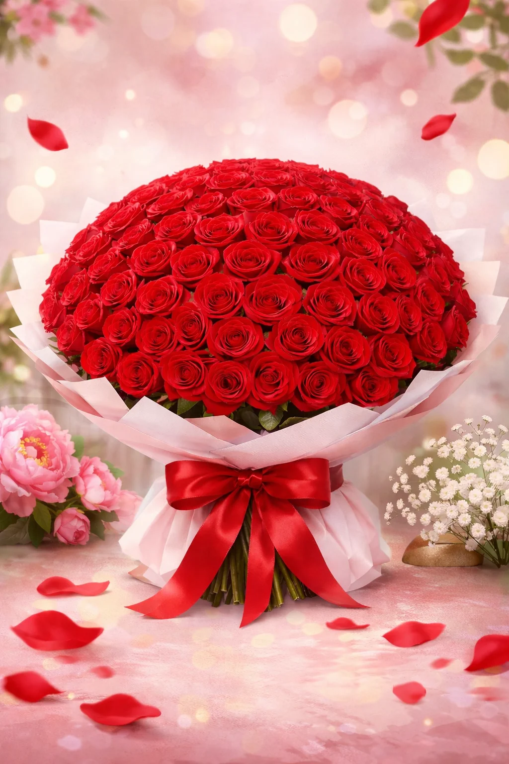 Букет 101 роза
